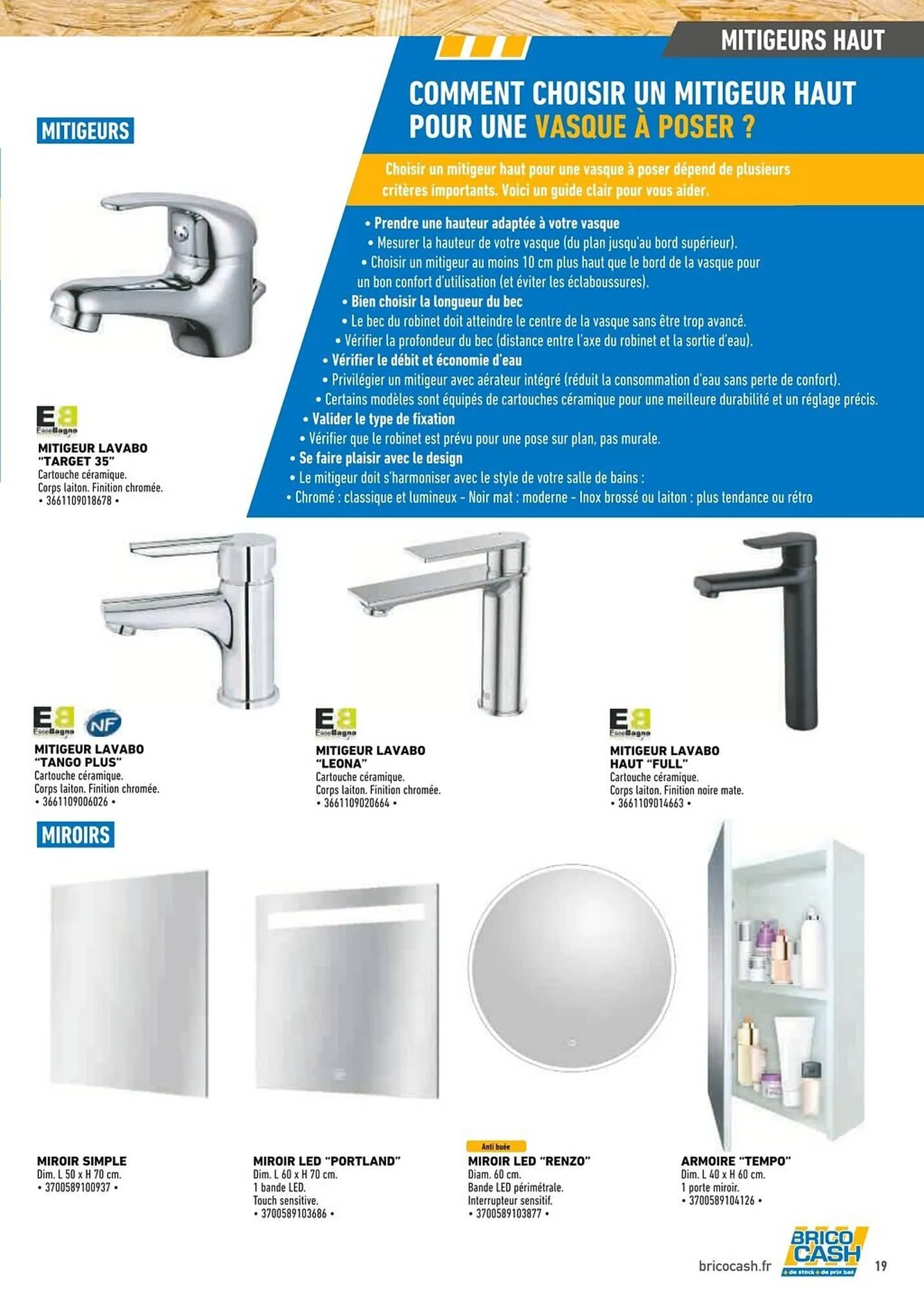 Catalogue Brico Cash du 3 octobre au 31 décembre 2025 - Catalogue page 19