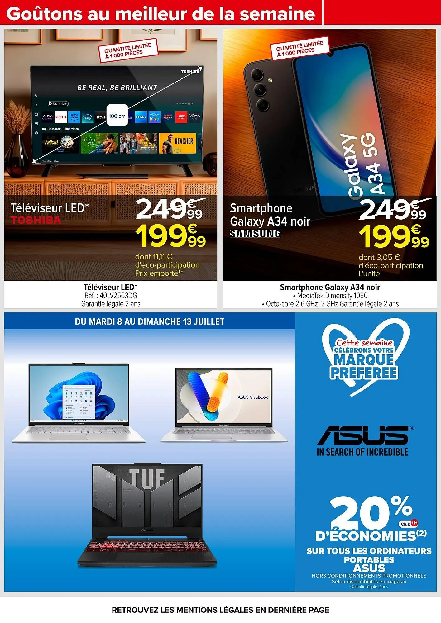 Catalogue Carrefour du 8 juillet au 21 juillet 2025 - Catalogue page 68