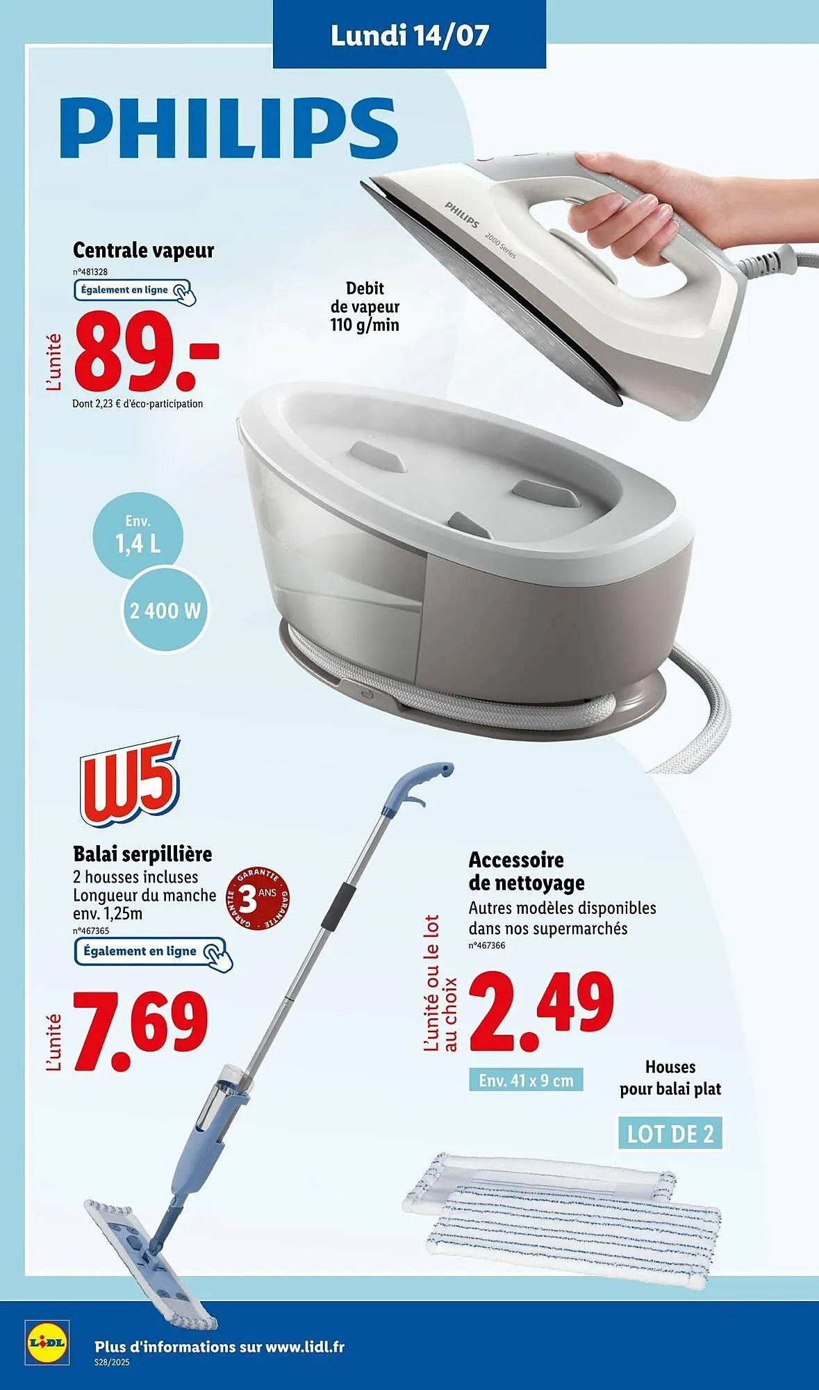 Catalogue Lidl du 10 juillet au 14 juillet 2025 - Catalogue page 22