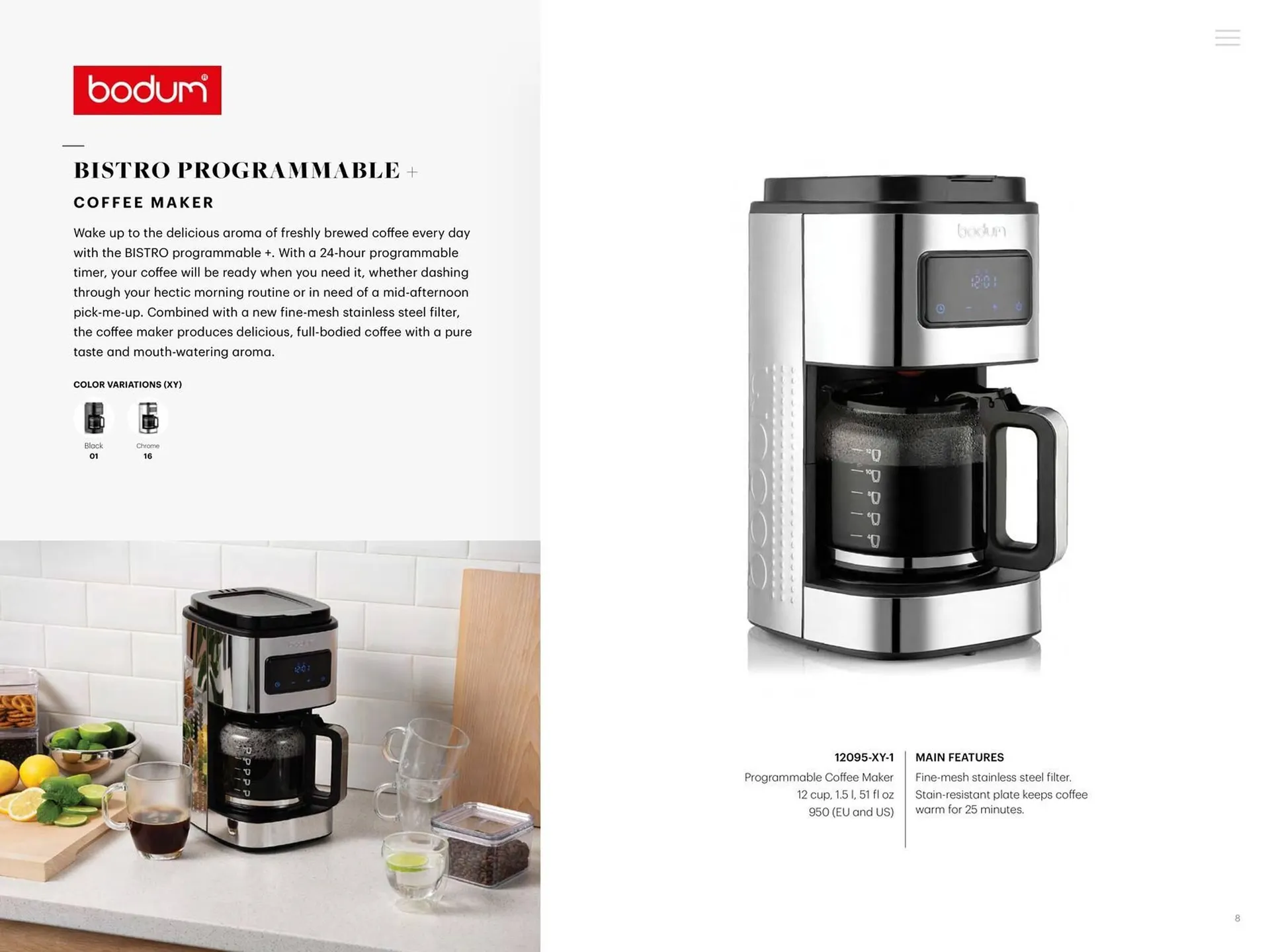 Catalogue Bodum du 9 février au 31 décembre 2026 - Catalogue page 8