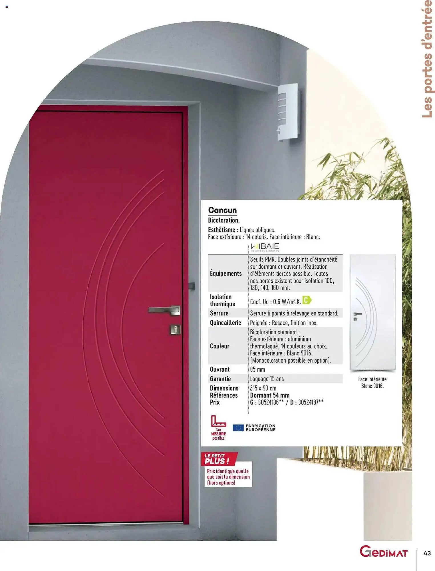 Catalogue Gedimat du 14 avril au 30 avril 2026 - Catalogue page 43