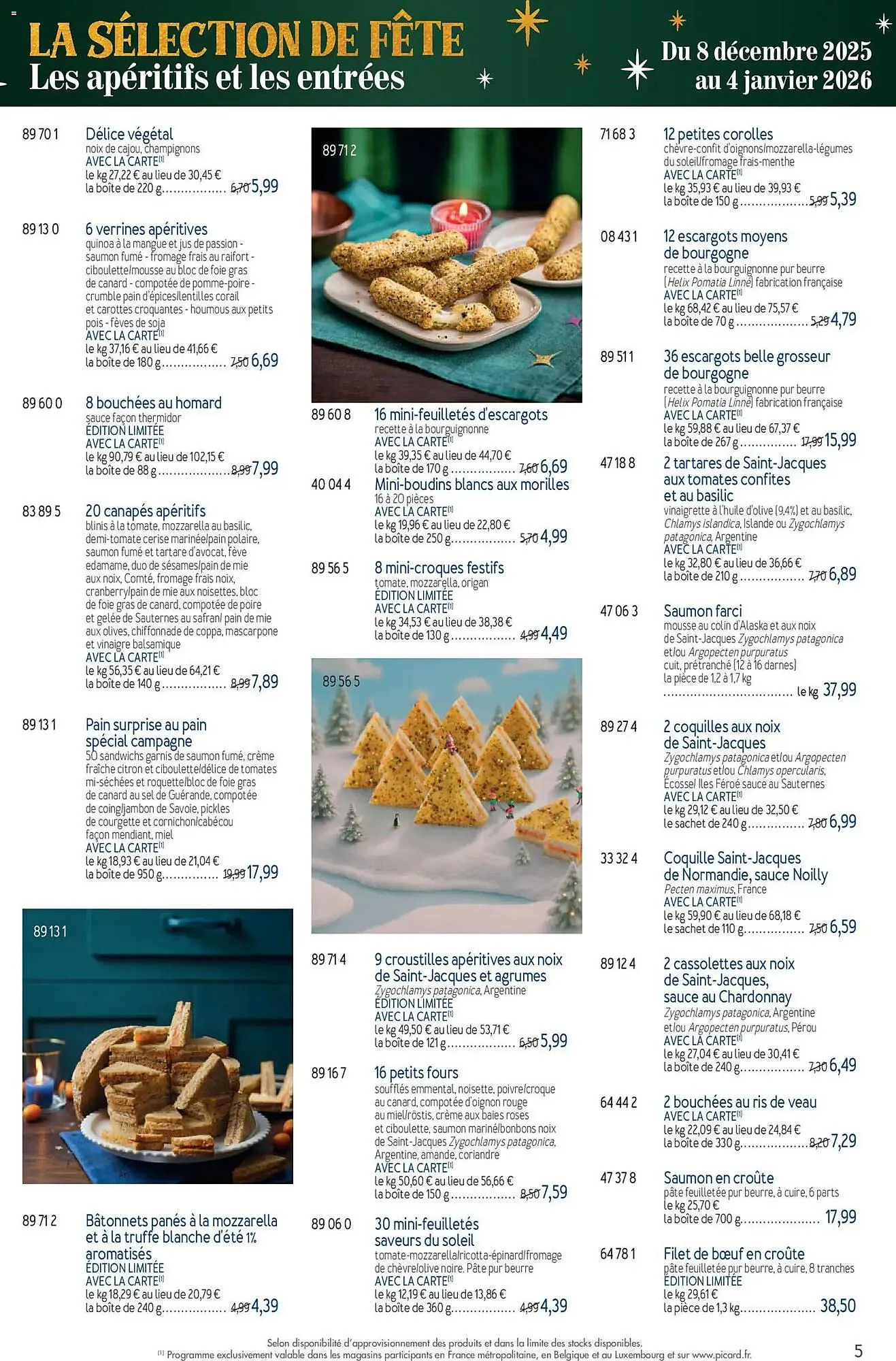 Catalogue Picard du 17 novembre au 4 janvier 2026 - Catalogue page 5