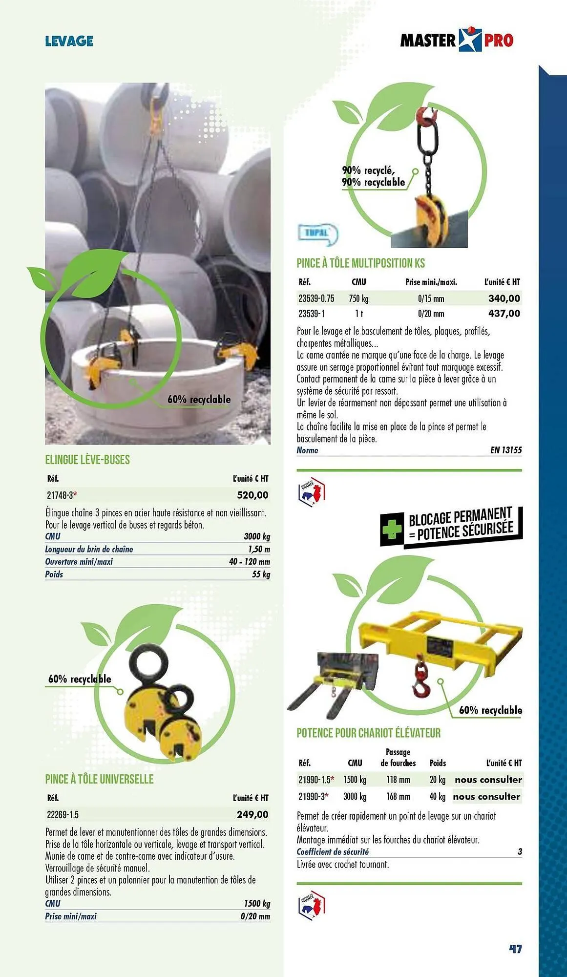Catalogue Master Pro du 3 janvier au 31 décembre 2025 - Catalogue page 49