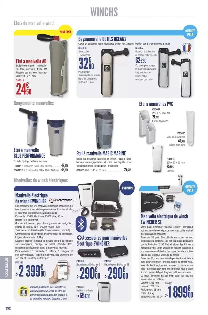 Catalogue Accastillage Diffusion 2025 du 1 janvier au 31 décembre 2025 - Catalogue page 354