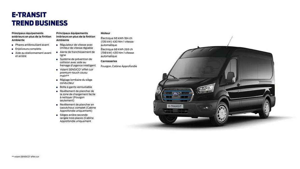 Ford E-Transit du 5 juillet au 5 juillet 2025 - Catalogue page 10