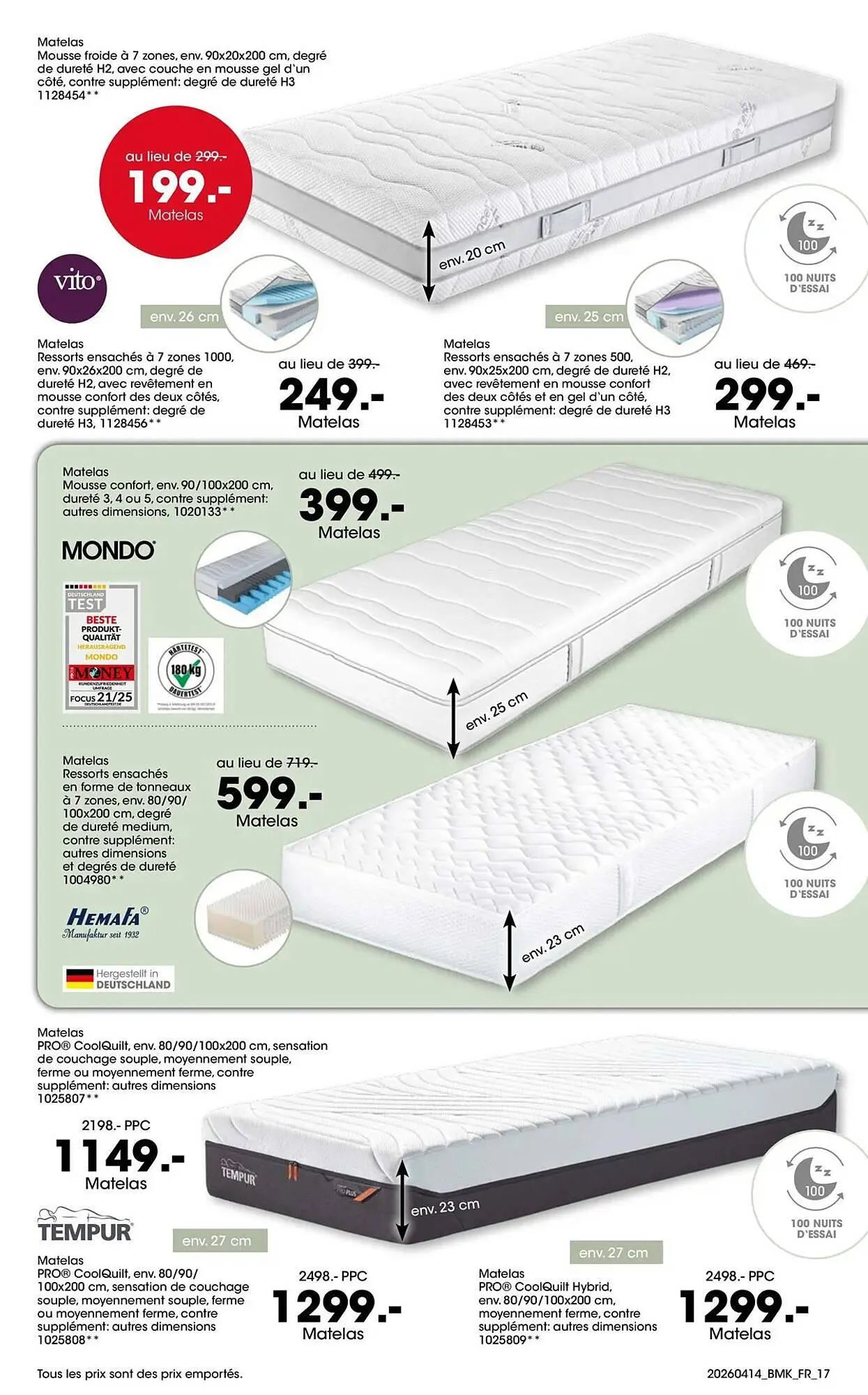 Catalogue Möbel Martin du 13 avril au 30 avril 2026 - Catalogue page 17