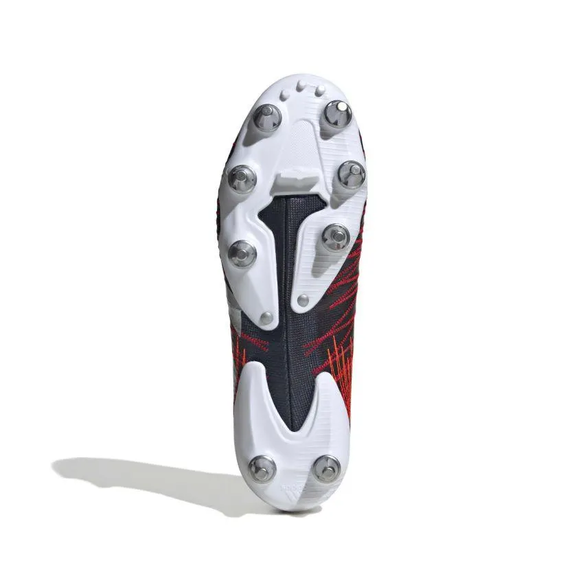 Chaussures Rugby Kakari Z.1 SG Terrain Gras Rouge/Noir - Adidas