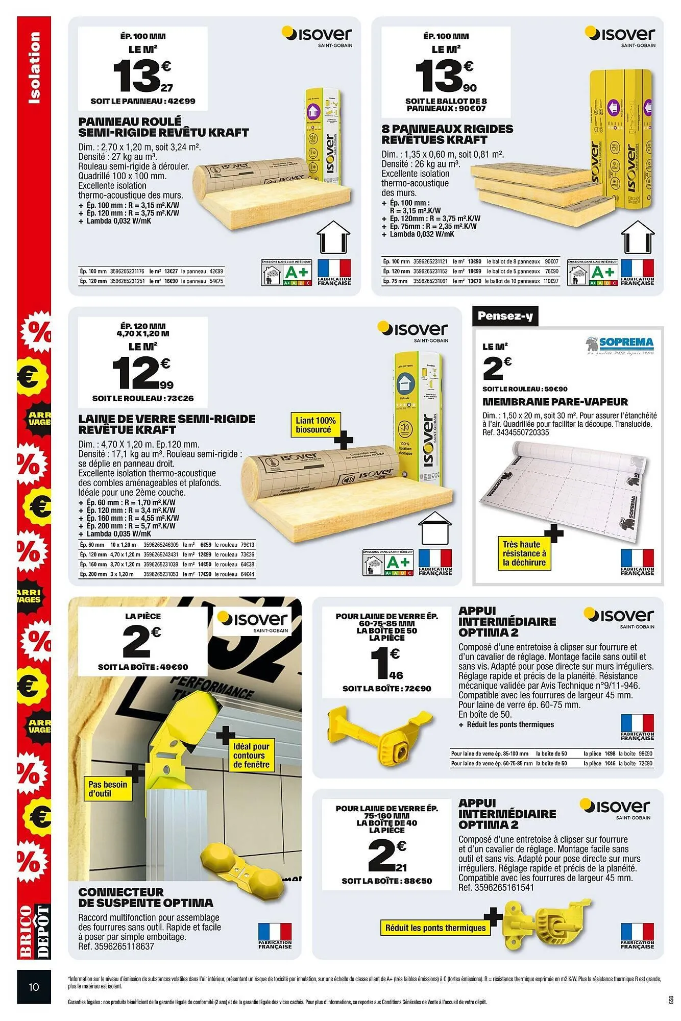 Catalogue Brico Dépôt du 24 octobre au 6 novembre 2025 - Catalogue page 10