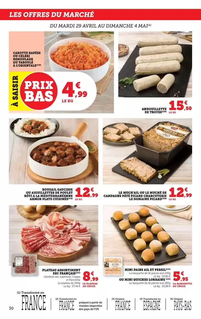Catalogue Super U du 29 avril au 11 mai 2025 - Catalogue page 30