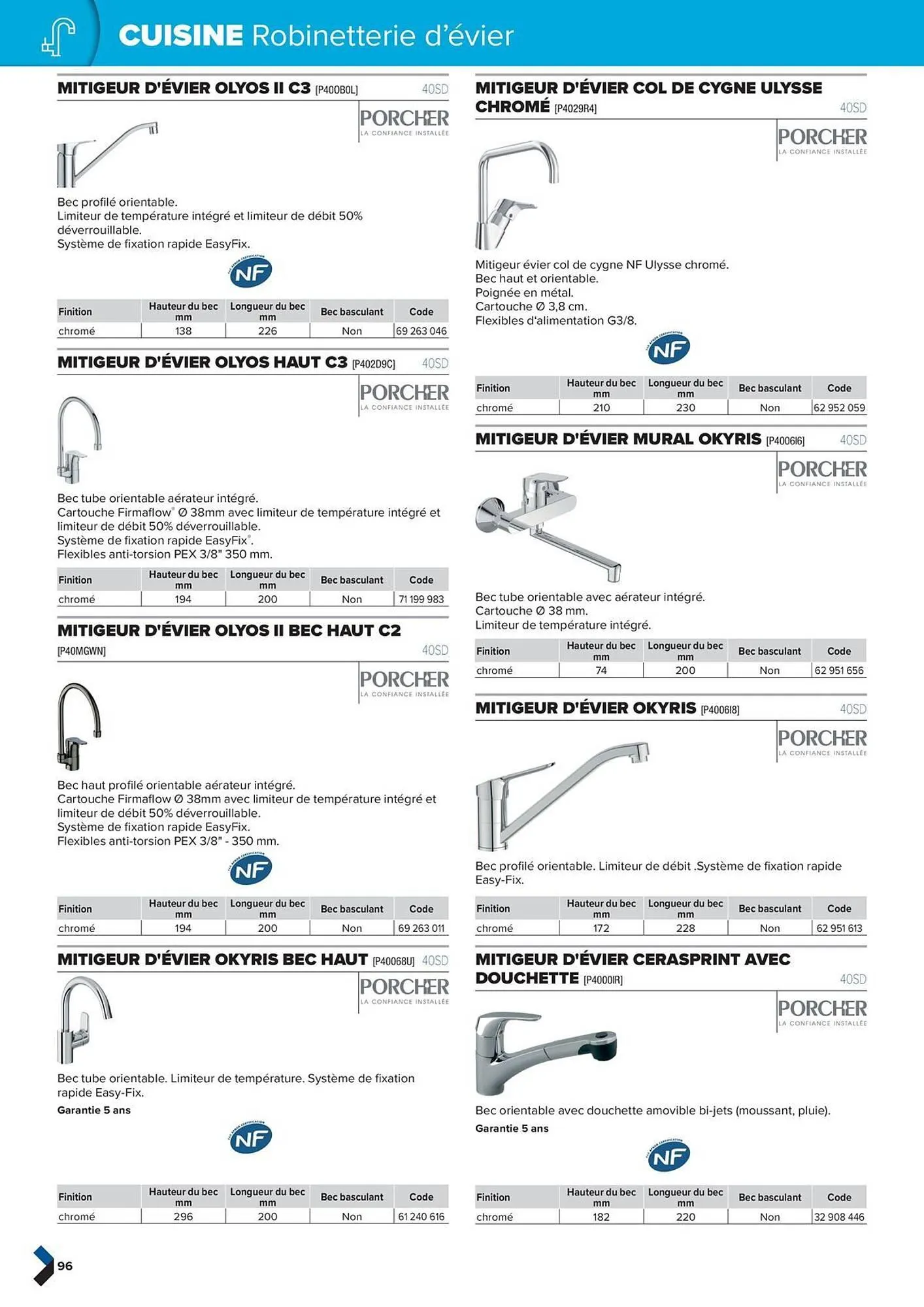Catalogue Prolians du 2 octobre au 31 décembre 2025 - Catalogue page 96