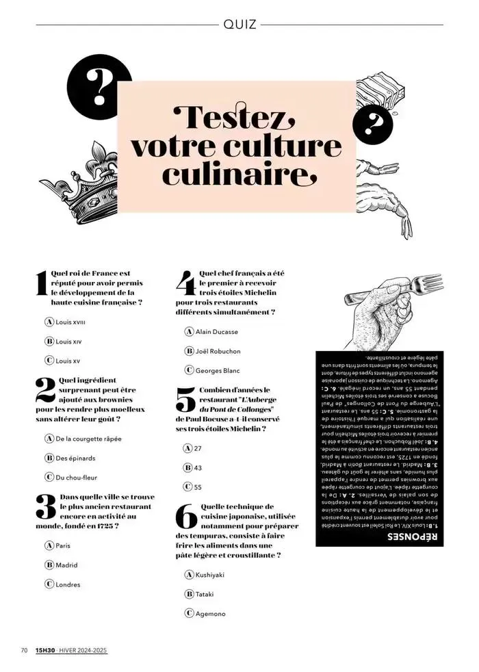 Metro Magazine 15h30 N°12 du 16 décembre au 30 avril 2025 - Catalogue page 66