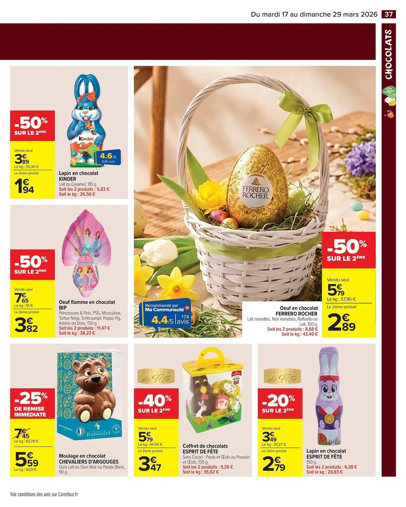 Catalogue Carrefour Market du 17 mars au 29 mars 2026 - Catalogue page 39