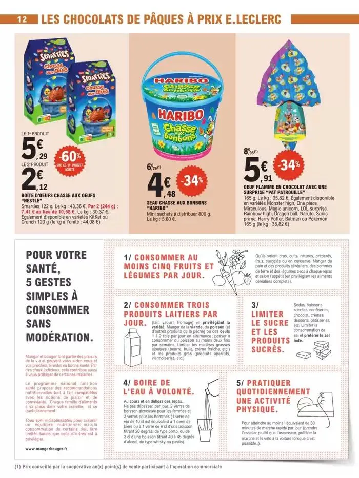 DEPENSER MOINS 5 PÂQUES - EXPRESS du 8 avril au 19 avril 2025 - Catalogue page 12