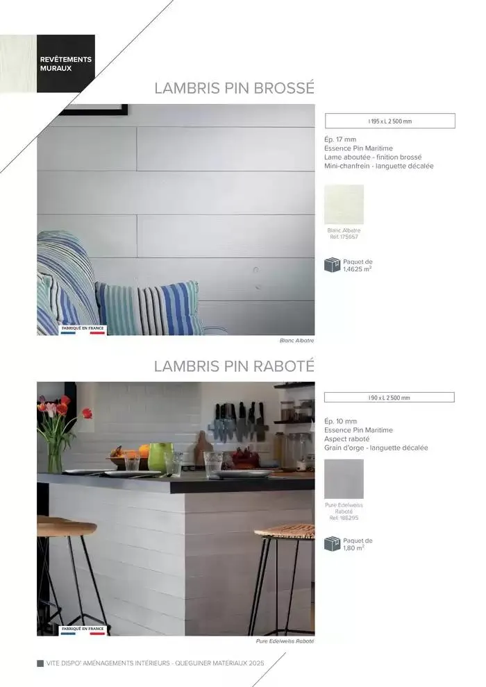 Aménagements Intérieurs du 20 janvier au 31 décembre 2025 - Catalogue page 16