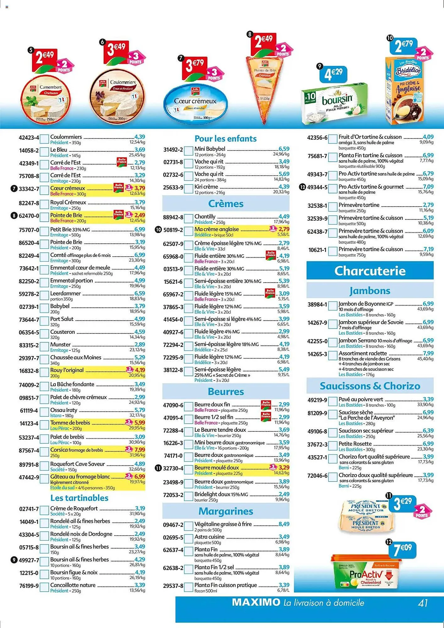 Catalogue Maximo du 24 octobre au 23 novembre 2025 - Catalogue page 41