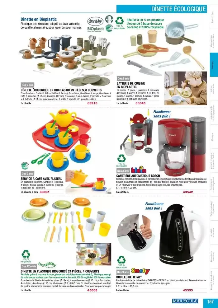 Education And Loisirs Majuscule 2025 du 5 mars au 31 décembre 2025 - Catalogue page 181