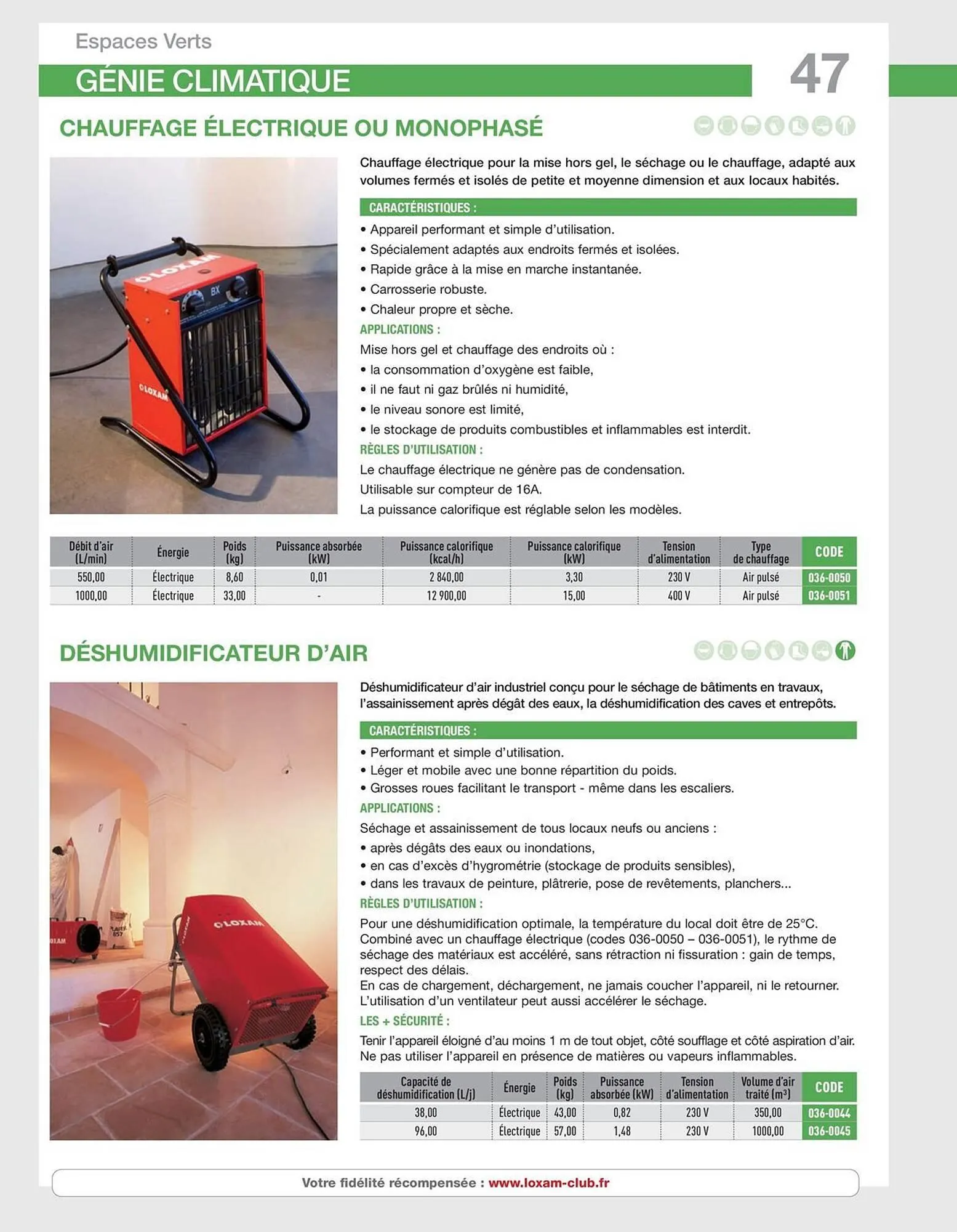 Catalogue Loxam du 9 avril au 31 décembre 2025 - Catalogue page 47