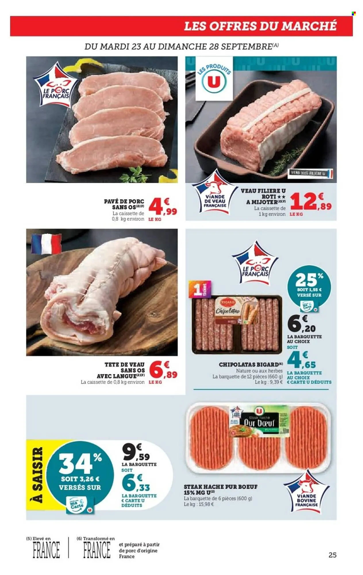 Catalogue Super U du 23 septembre au 5 octobre 2025 - Catalogue page 25