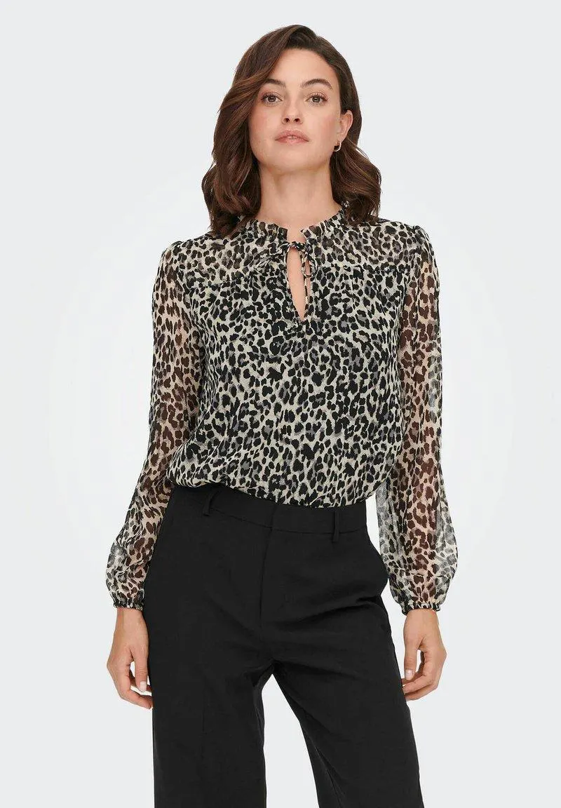 ONLDITSY BLOUSE - Blusa - black