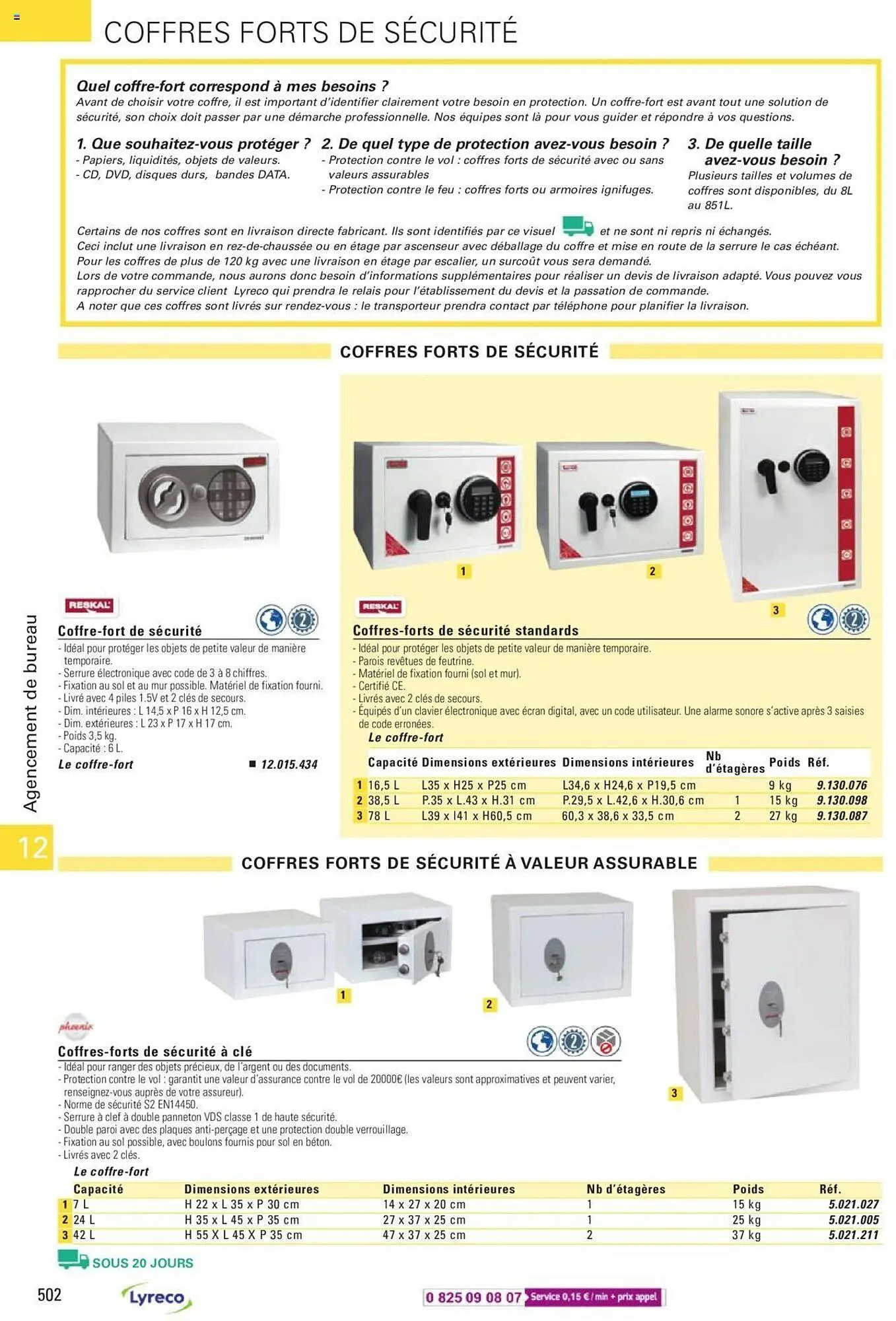 Catalogue Lyreco du 15 mai au 31 décembre 2023 - Catalogue page 502
