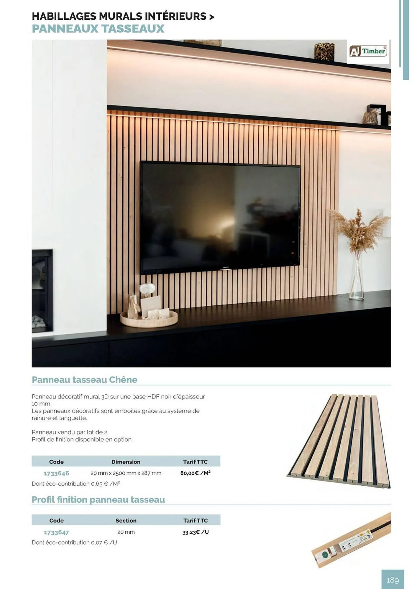 Catalogue Samse du 30 avril au 31 décembre 2026 - Catalogue page 189