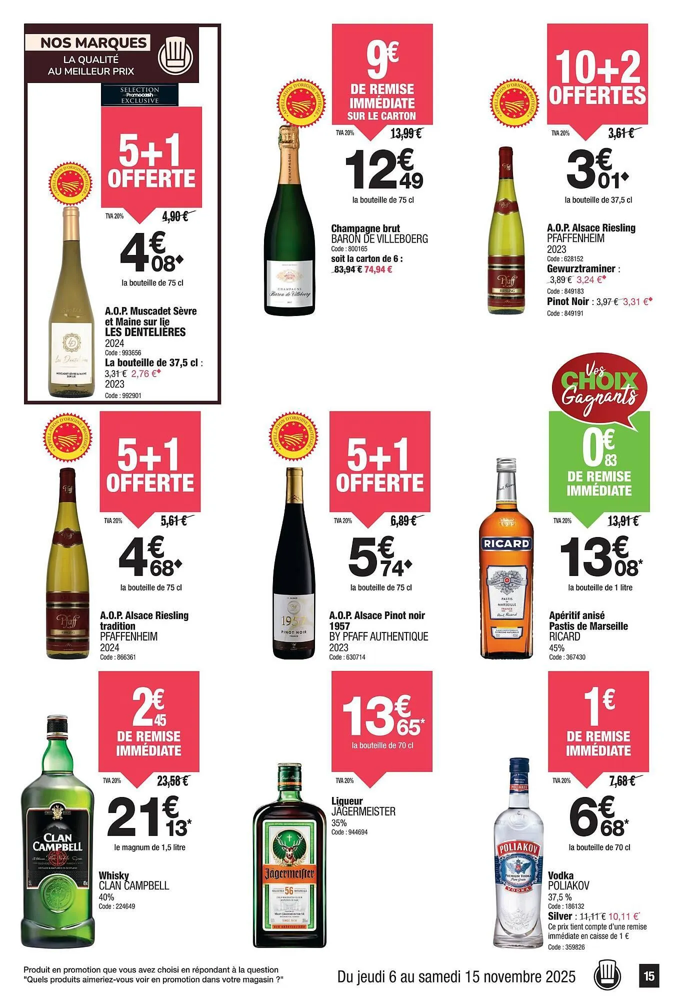 Catalogue Promocash du 6 novembre au 15 novembre 2025 - Catalogue page 15
