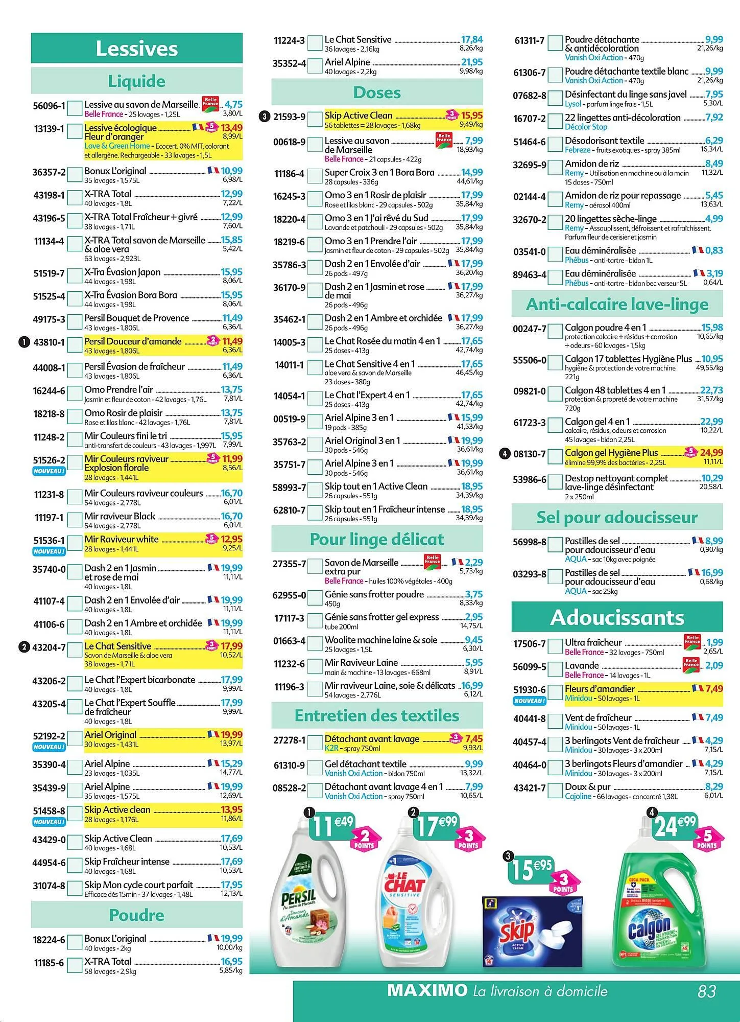 Catalogue Maximo du 30 mars au 23 avril 2026 - Catalogue page 83
