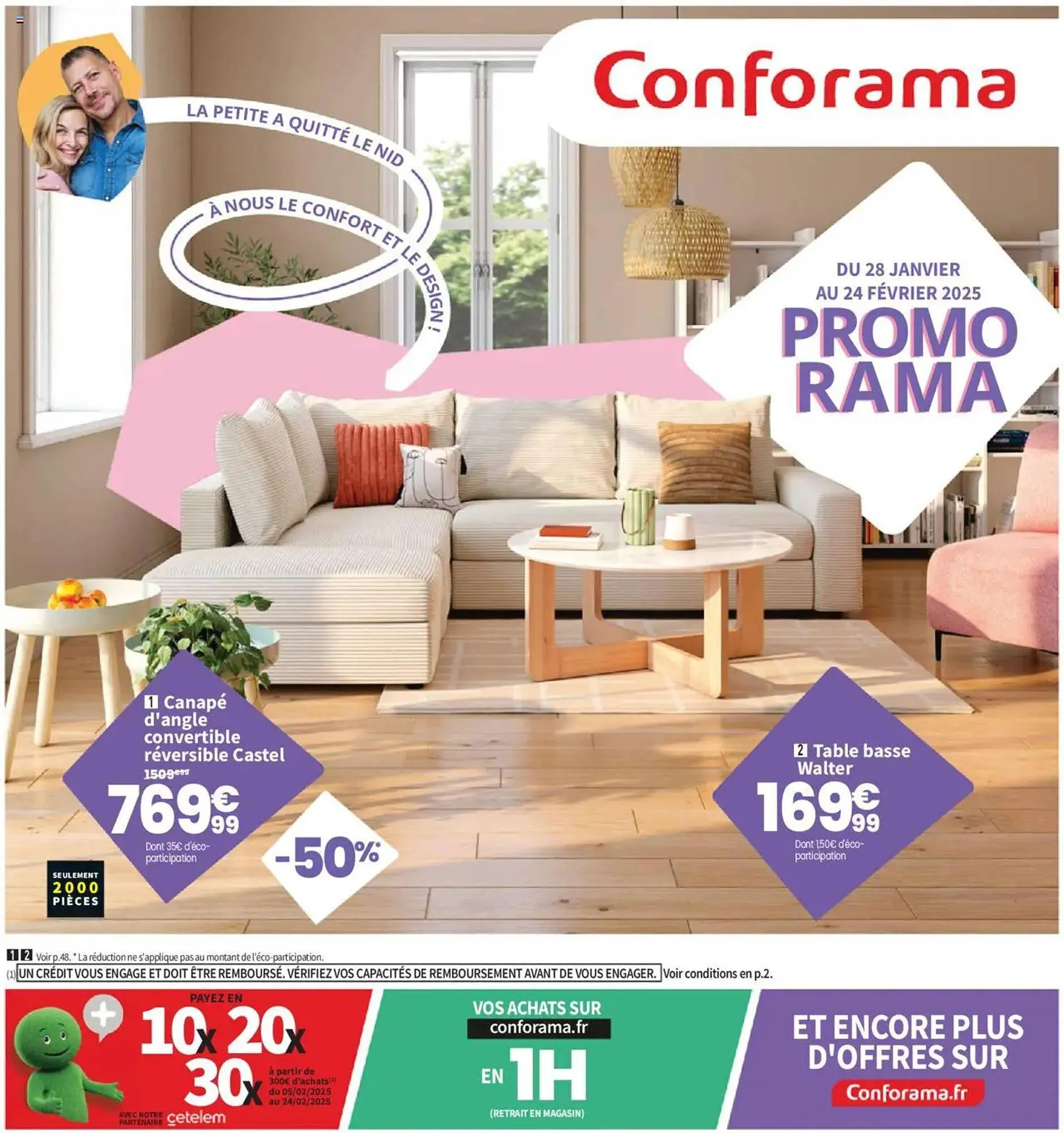 Catalogue Conforama - 1