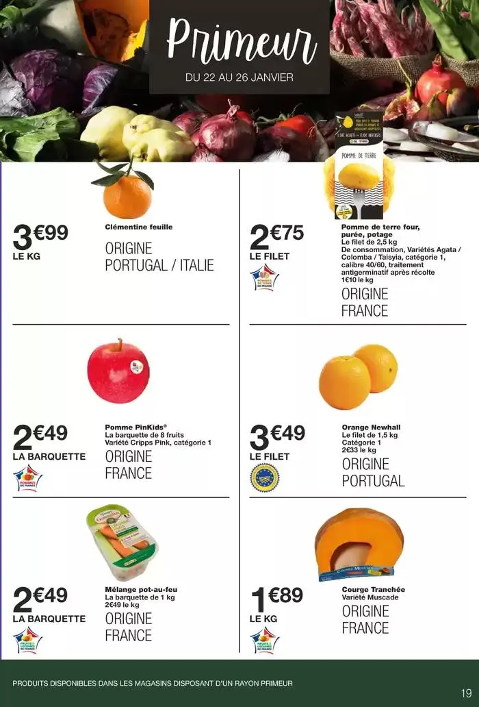 CATALOGUE PROMOTIONNEL du 20 janvier au 2 février 2025 - Catalogue page 19