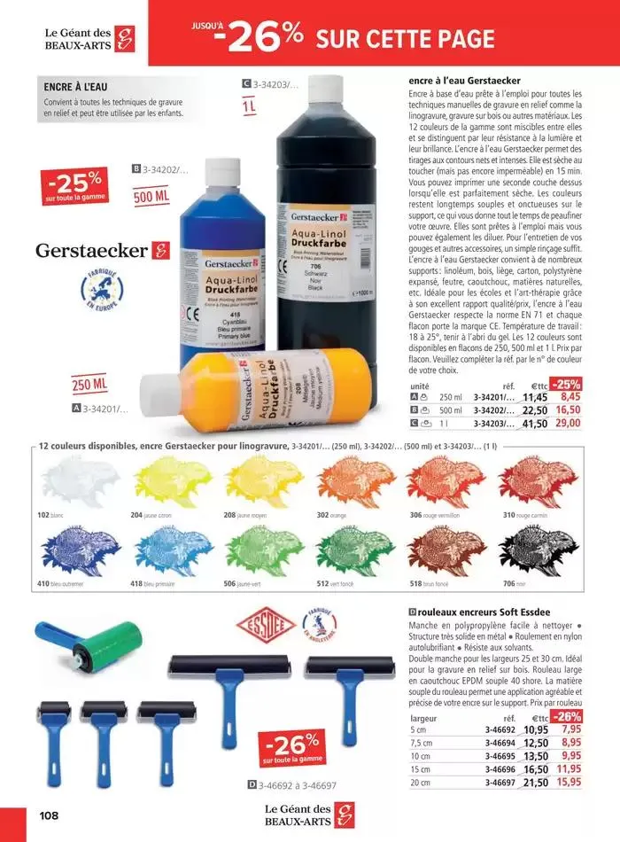 Offres Géantes jusqu'à -50% du 30 janvier au 19 mars 2025 - Catalogue page 108