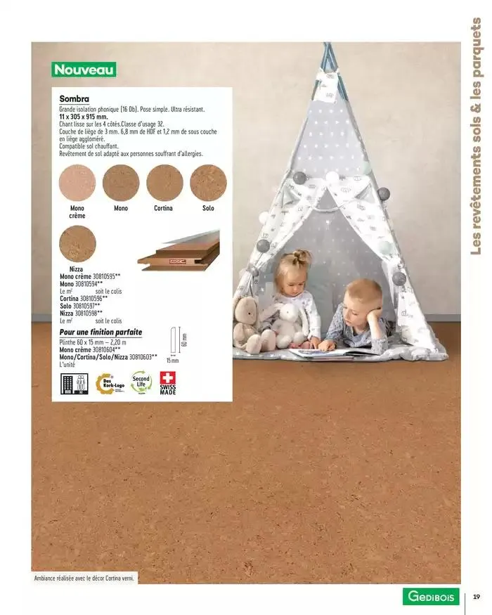 Aménagents Intérieurs 2025 du 1 janvier au 31 décembre 2025 - Catalogue page 19