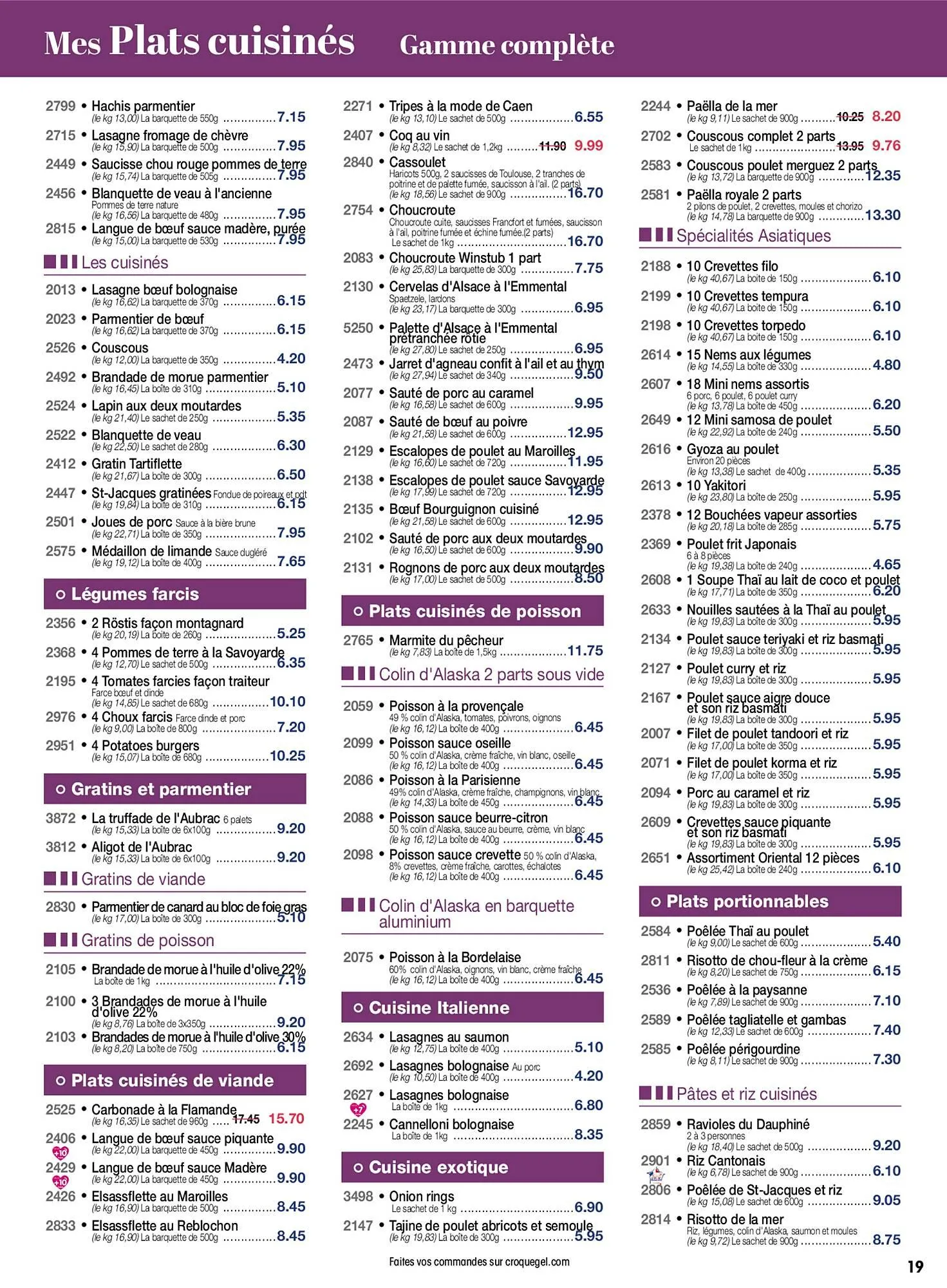 Catalogue Croque Gel du 2 mars au 2 avril 2026 - Catalogue page 19