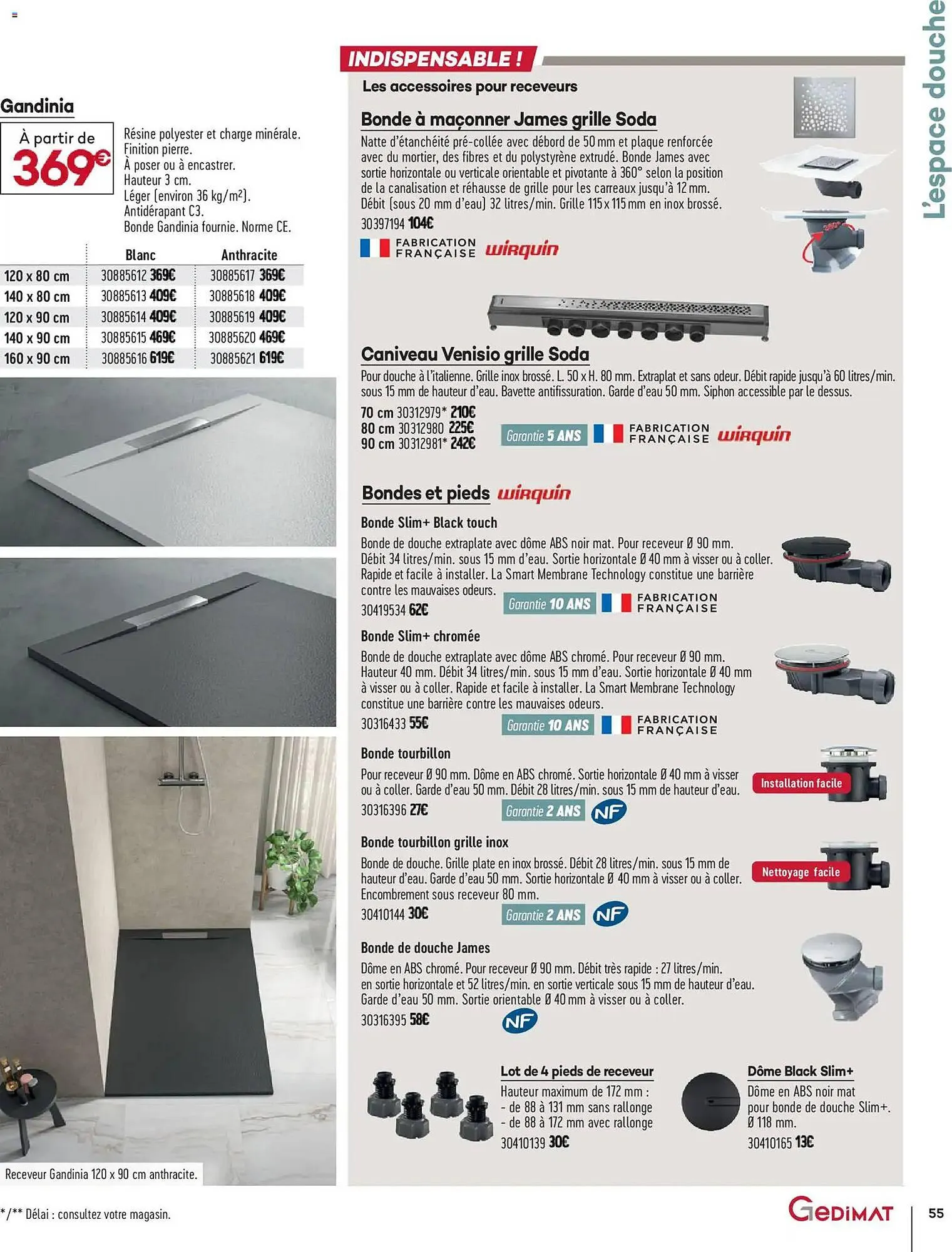 Catalogue Gedimat du 1 avril au 30 avril 2026 - Catalogue page 55