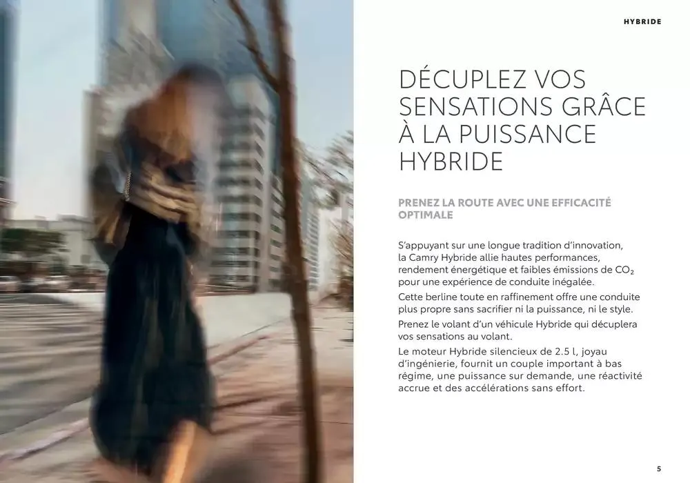 Toyota Camry  du 22 janvier au 22 janvier 2026 - Catalogue page 5
