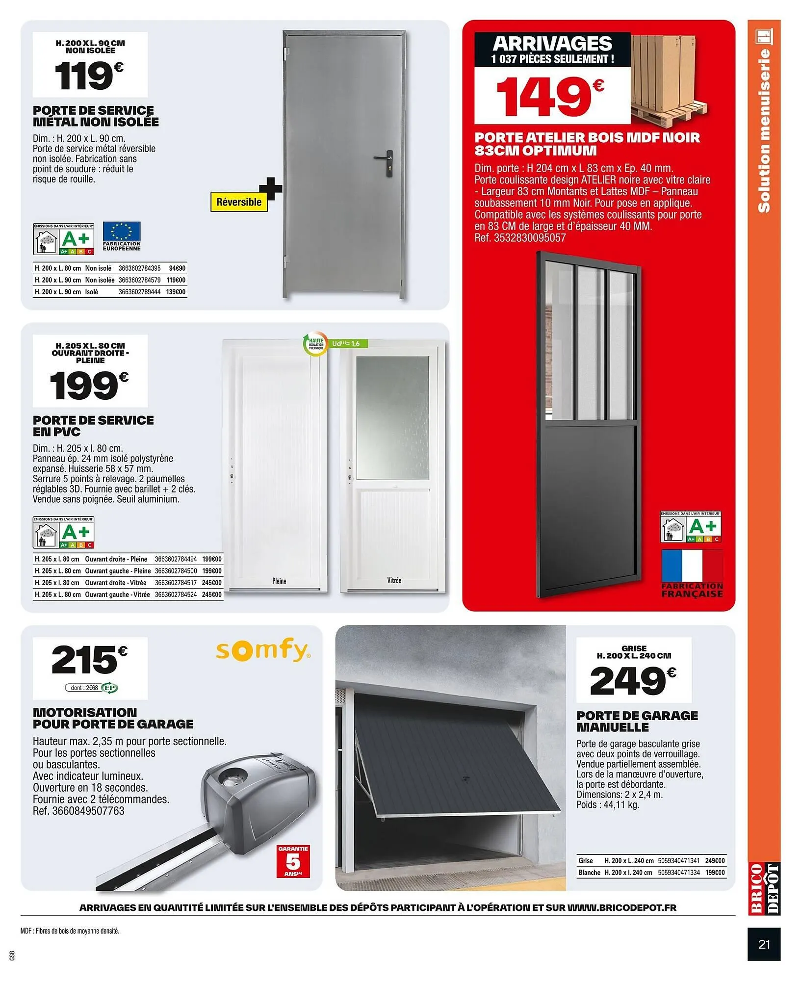 Catalogue Brico Dépôt du 20 juin au 3 juillet 2025 - Catalogue page 21