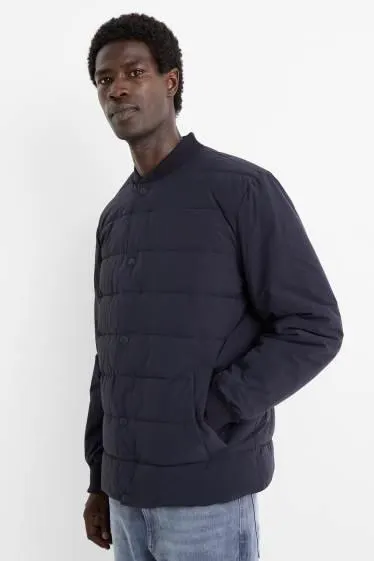Quilted bomber jacket - water-repellent