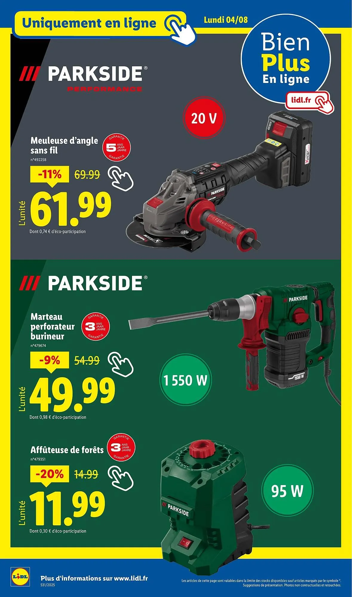 Catalogue Lidl du 31 juillet au 6 août 2025 - Catalogue page 66