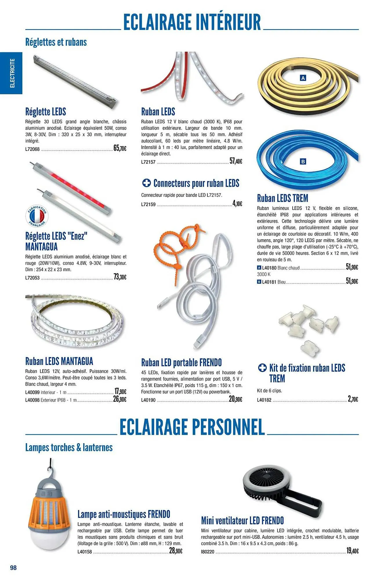 Catalogue Accastillage Diffusion du 1 mars au 31 décembre 2023 - Catalogue page 100