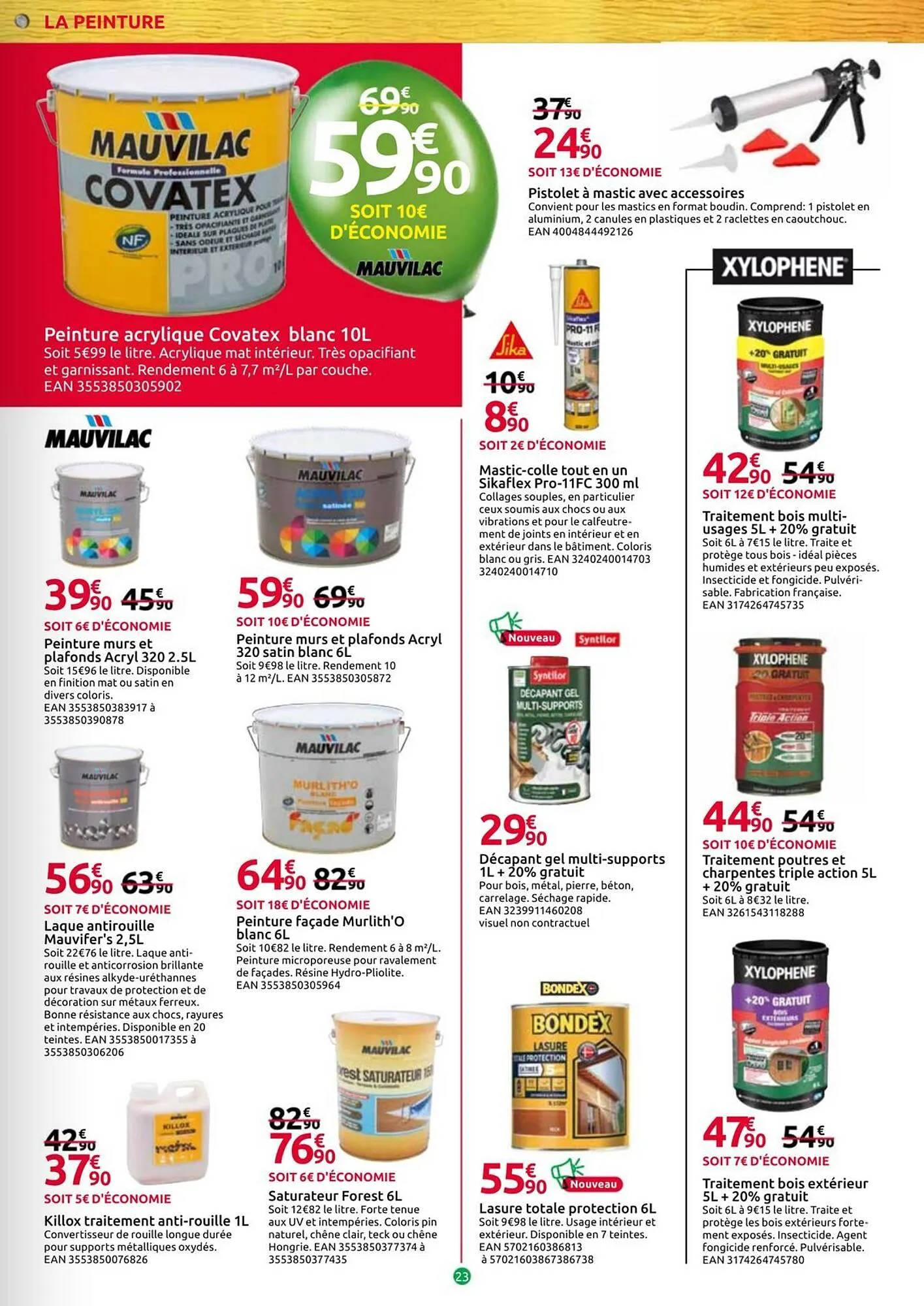 Catalogue Mr Bricolage du 29 avril au 24 mai 2026 - Catalogue page 23
