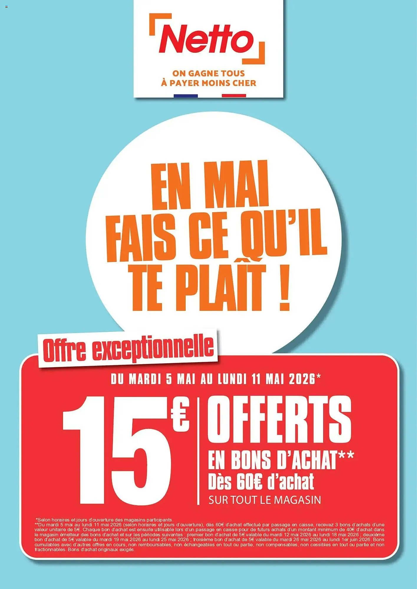 Catalogue Netto du 5 mai au 11 mai 2026 - Catalogue page 3