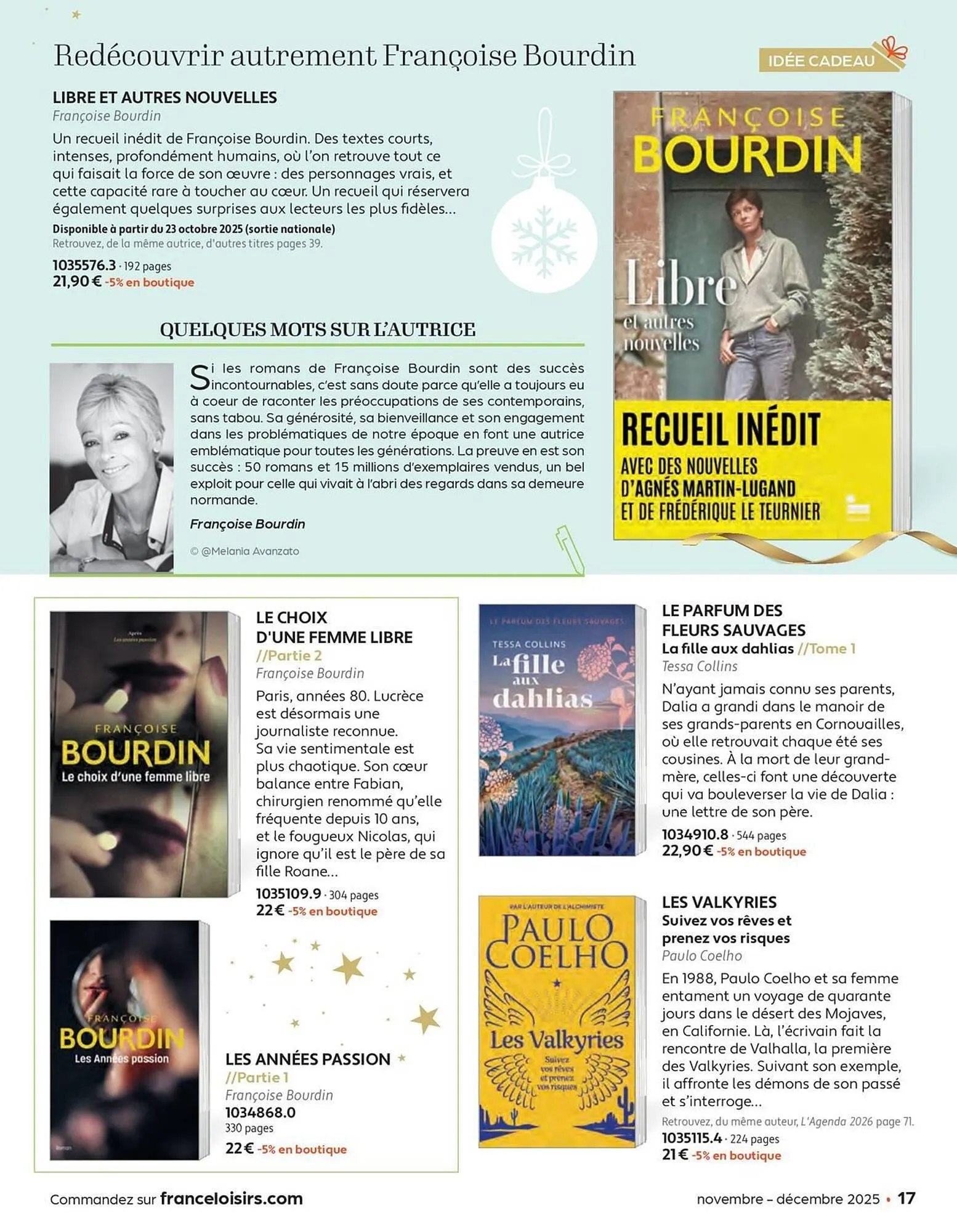 Catalogue France Loisirs du 3 novembre au 31 décembre 2025 - Catalogue page 17