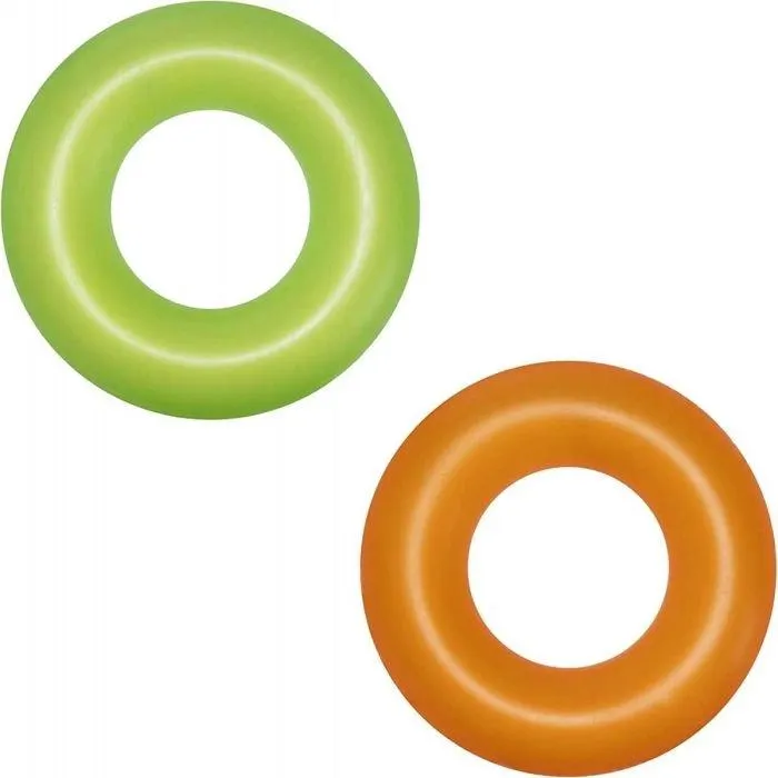 Bouée ronde givrée