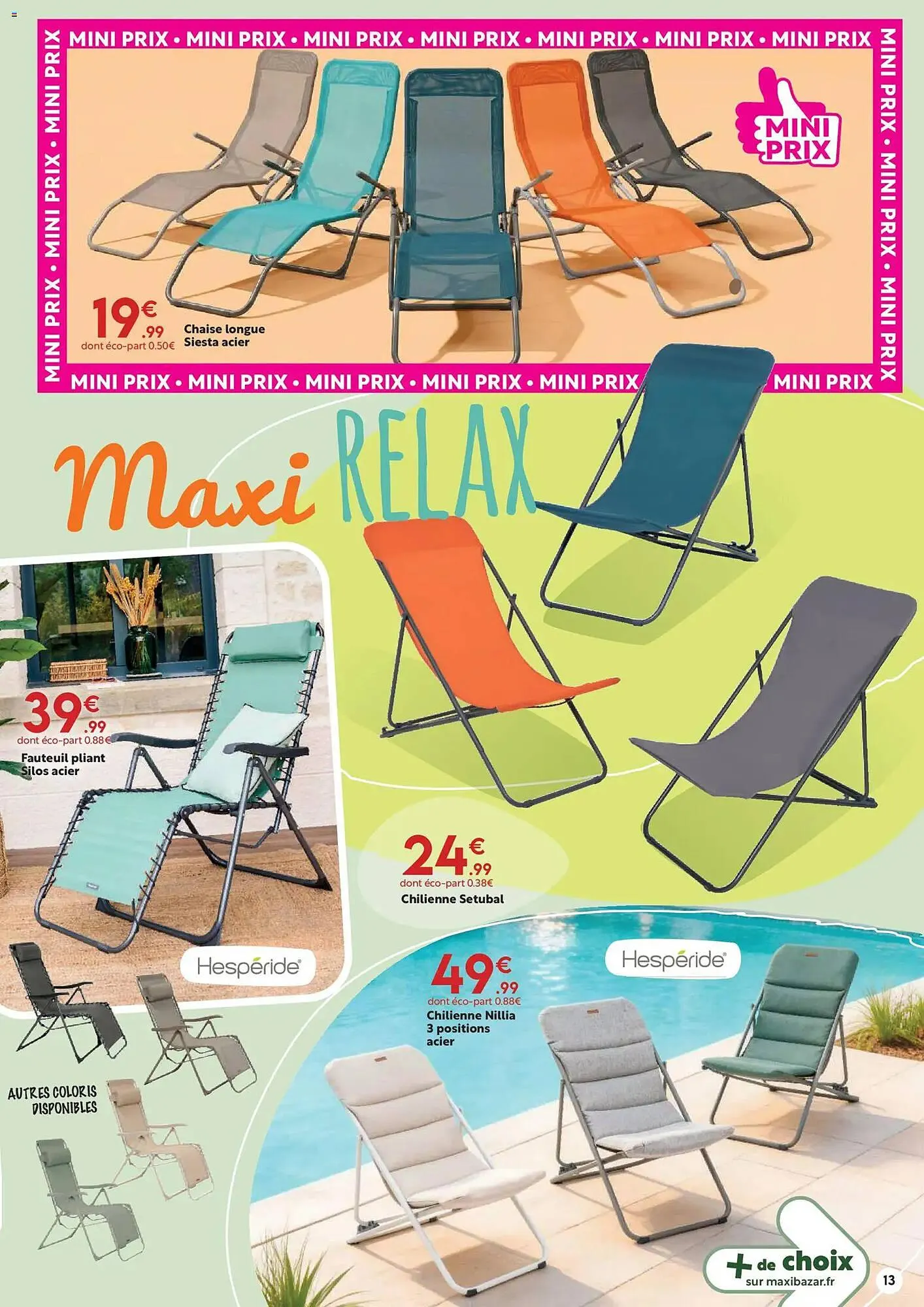 Catalogue Maxi Bazar du 29 avril au 31 mai 2026 - Catalogue page 13