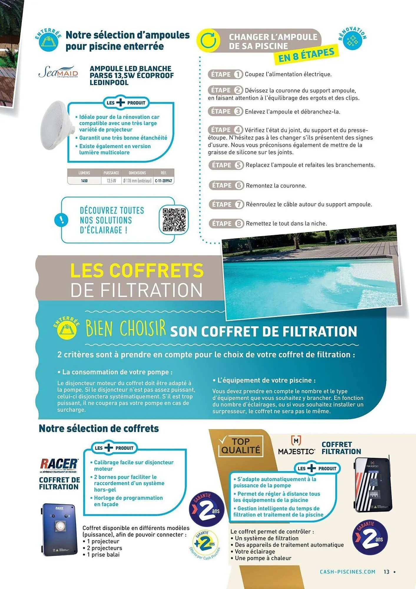 Catalogue Cash Piscines du 22 avril au 31 août 2025 - Catalogue page 13
