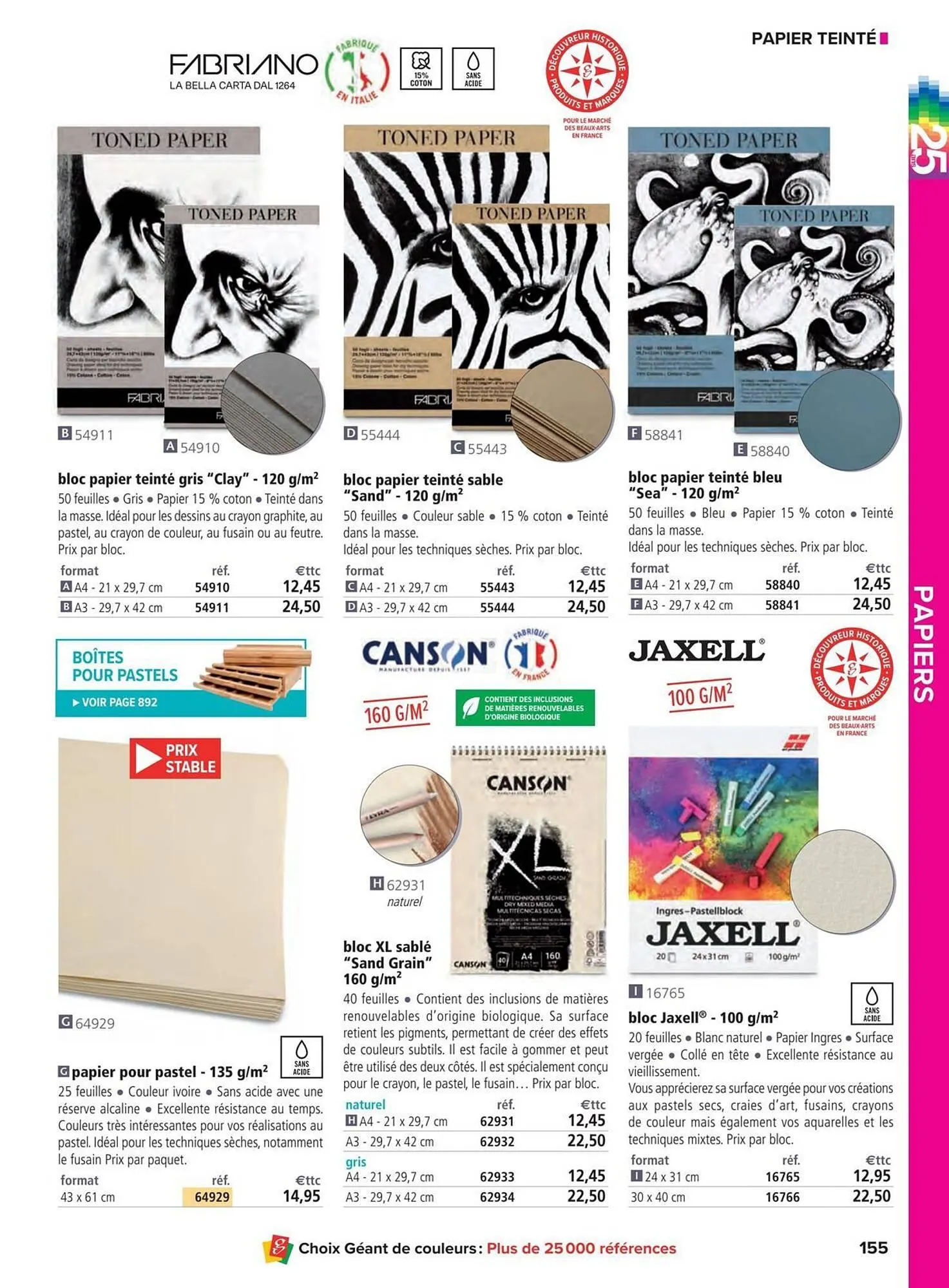 Catalogue Le Géant des Beaux-Arts du 6 janvier au 31 décembre 2025 - Catalogue page 63