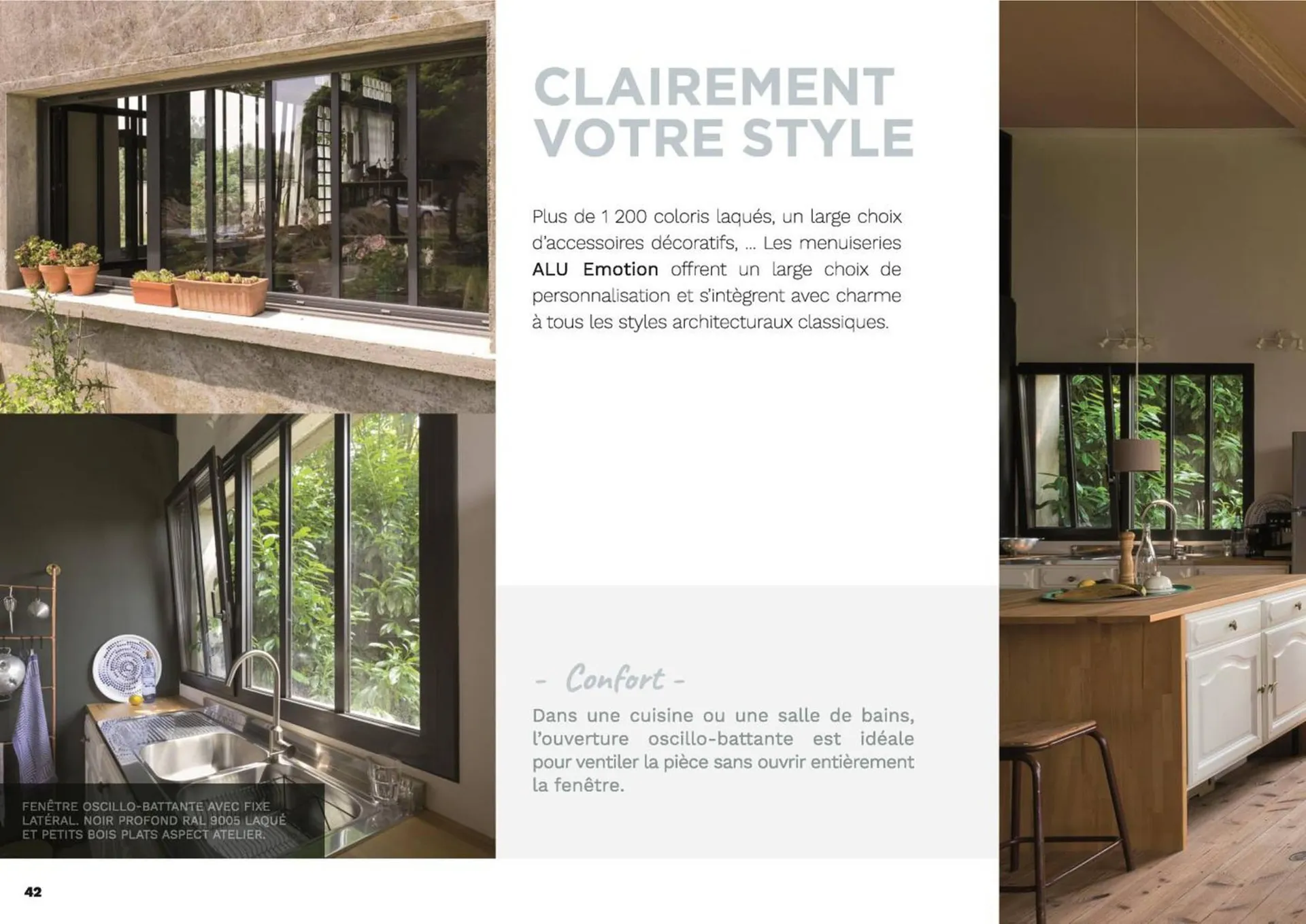 Catalogue Art & Fenêtres du 29 août au 31 décembre 2023 - Catalogue page 42