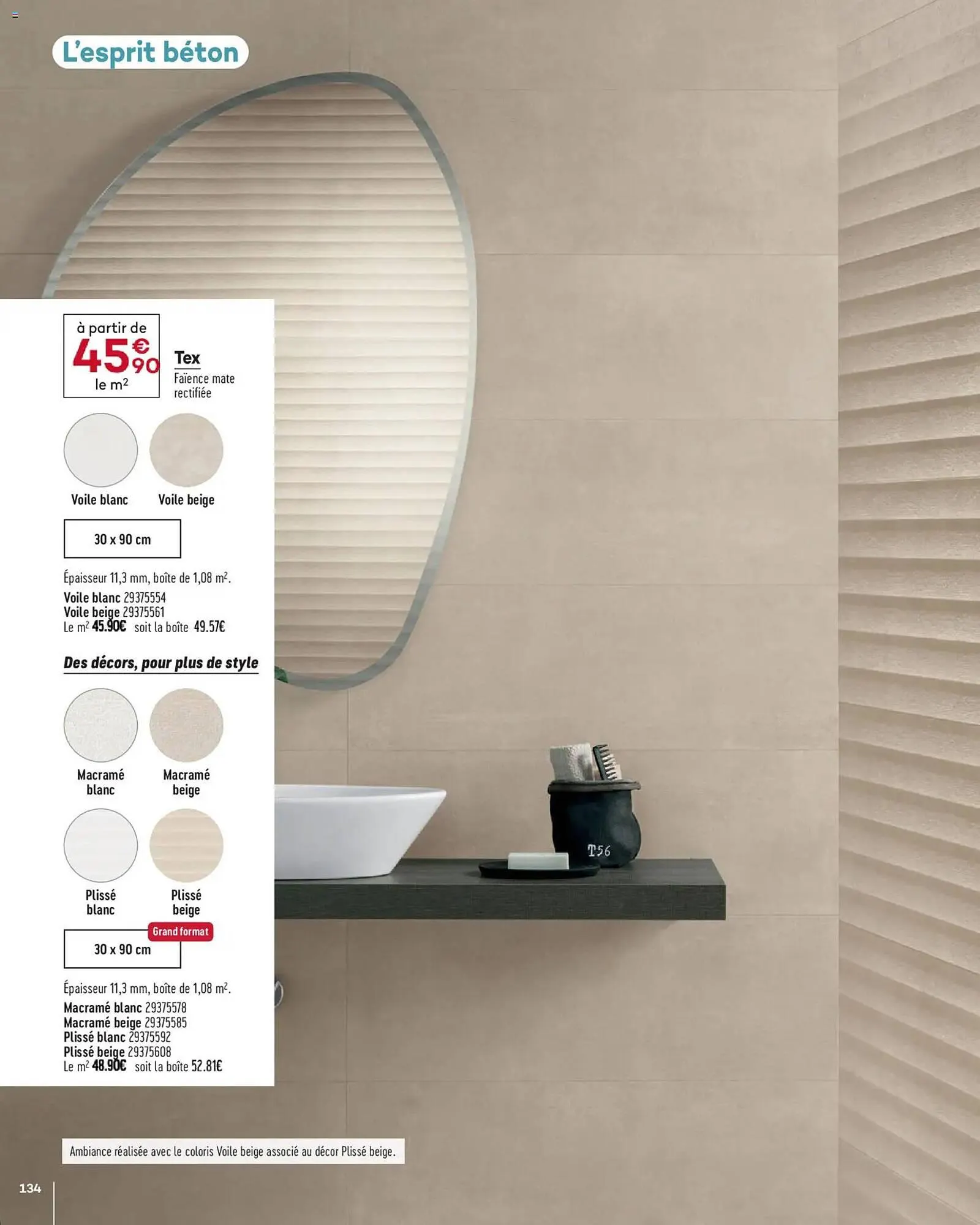 Catalogue Gedimat du 1 avril au 30 avril 2026 - Catalogue page 134