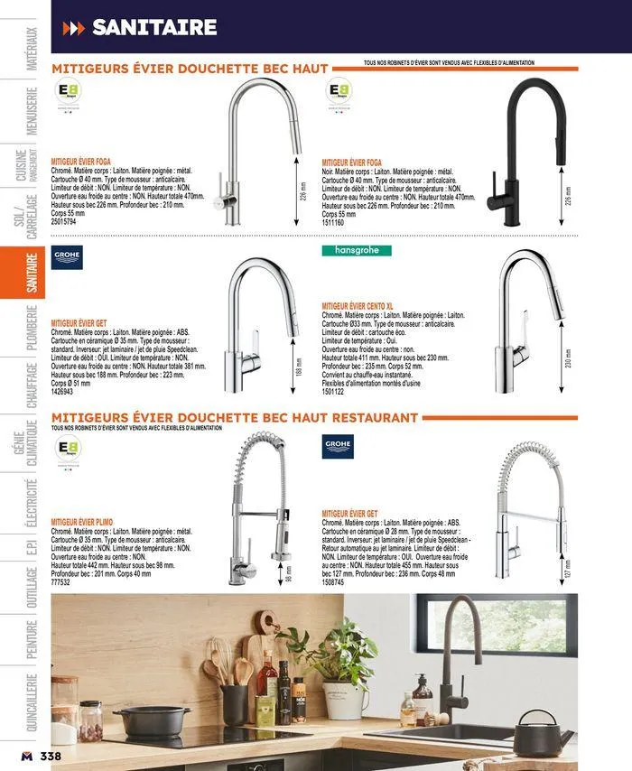 Guide produits 2024 du 15 mars au 31 décembre 2024 - Catalogue page 338