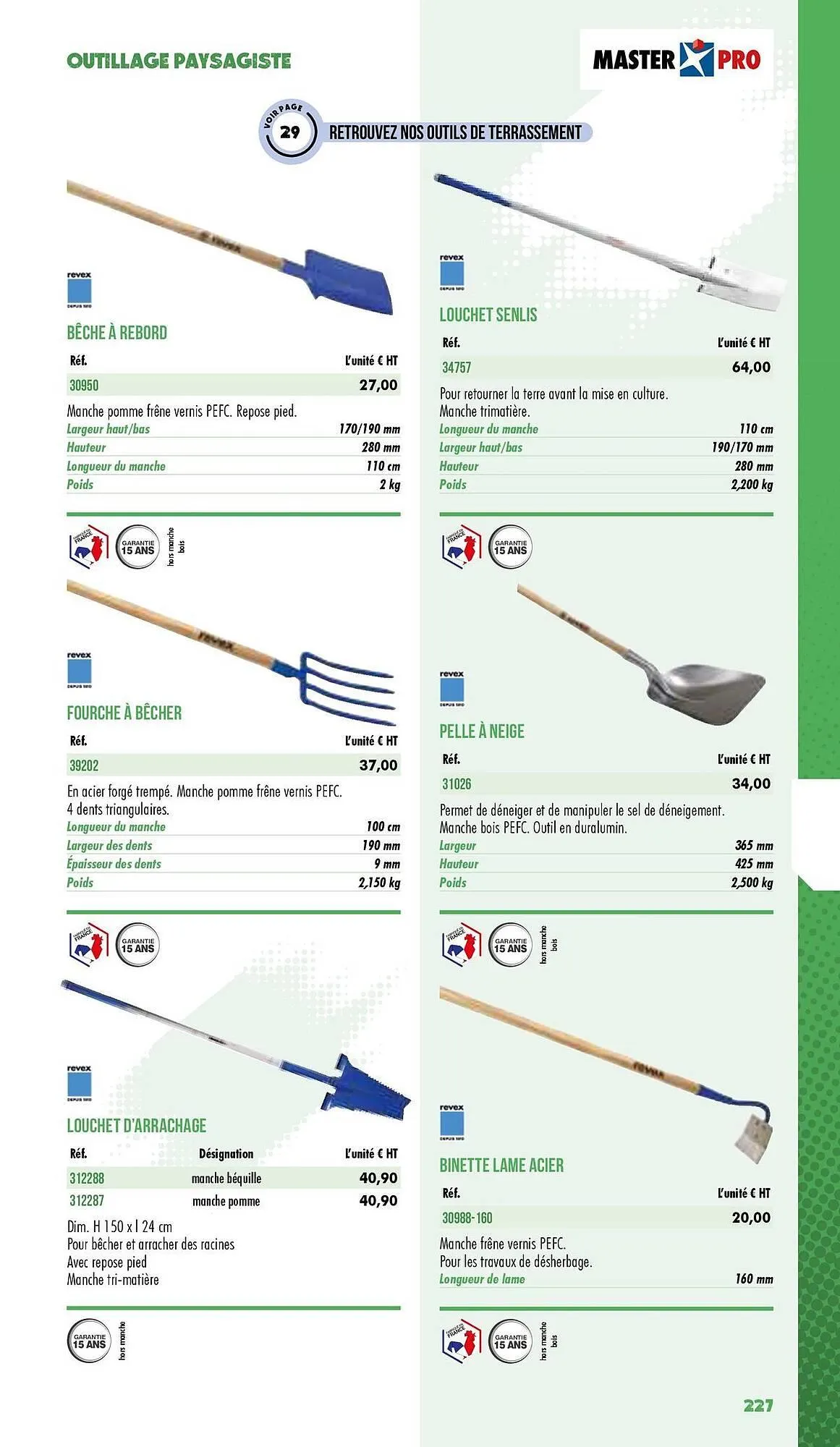 Catalogue Master Pro du 3 janvier au 31 décembre 2025 - Catalogue page 229