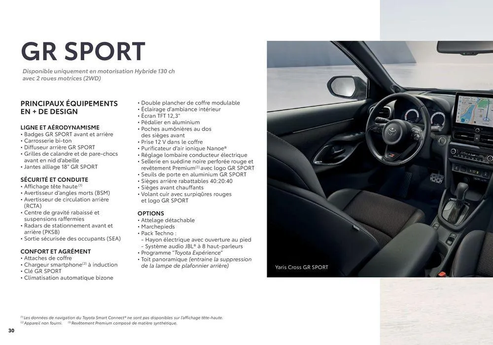 Toyota Yaris Cross  du 18 juin au 18 juin 2025 - Catalogue page 30